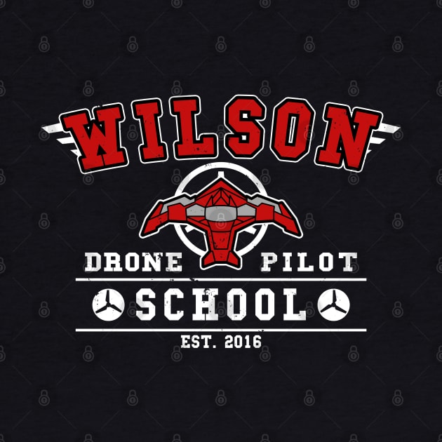 Wilson Drone Pilot School Falcon Superhero Movie by BoggsNicolas